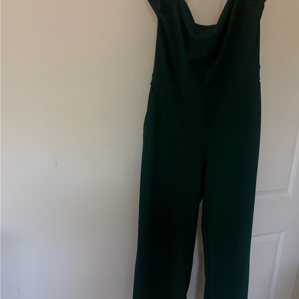 Express green jumpsuit.